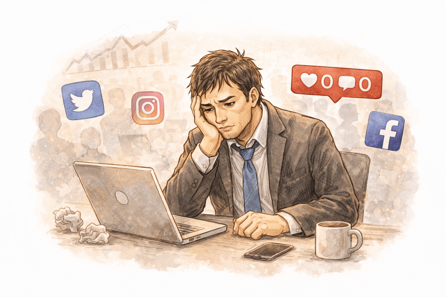 SNSだけでは限界を感じている。