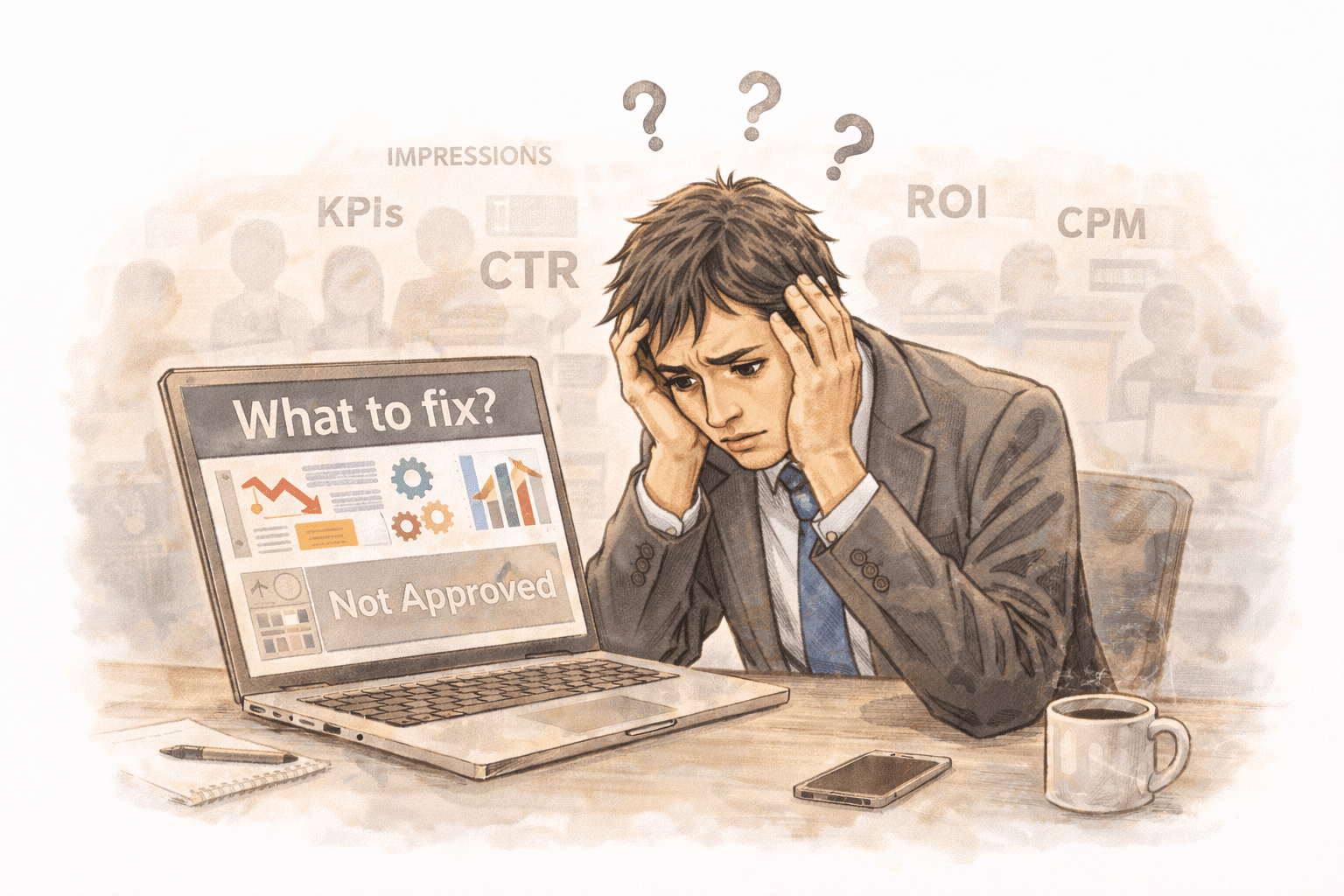 何を直せば反応につながるのかわからない